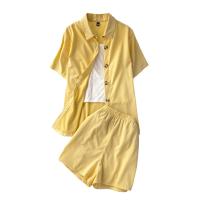 Polyester Vrouwen Casual Set Korte & tanktop & Boven Solide meer kleuren naar keuze : Instellen