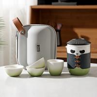 Ceramics Portable Tea Set with gift box Set