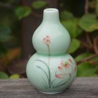Keramik Vase, Gemalt, unterschiedliches Muster zur Auswahl,  Stück