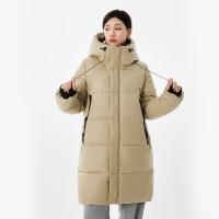 Polyester Women Parkas mid-long style & thicken & thermal PC