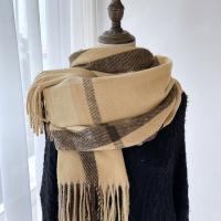 Polyester Easy Matching & Tassels Women Scarf can be use as shawl & thermal plaid PC