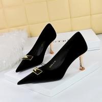 Suede Stiletto High-Heeled Shoes hardwearing Pair