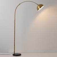 Marble & Iron Adjustable Light Color & adjustable & LED glow Floor Lamps Japanese Standard gold PC