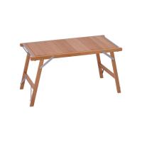 Hêtre & Alliage d’aluminium Table pliable extérieure pièce