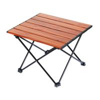 Holz & Aluminiumlegierung Outdoor Faltbarer Tisch,  Stück