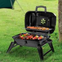 Porcelain Enamel foldable & Multifunction Barbecue Grill portable PC