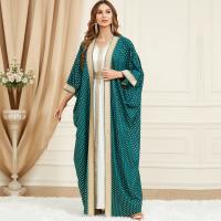 Polyester Nahöstliche islamische Musilm Kleid, Punkt, mehr Farben zur Auswahl,  Stück