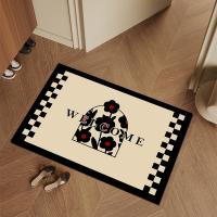 Diatomite Absorbent Floor Mat for home decoration & anti-skidding PC