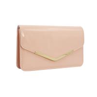 PU Leather Box Bag Clutch Bag with chain Solid PC