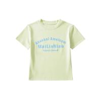 Baumwolle Frauen Kurzarm T-Shirts, Gedruckt, Brief, mehr Farben zur Auswahl,  Stück