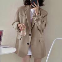 Polyester Women Suit Coat Solid PC