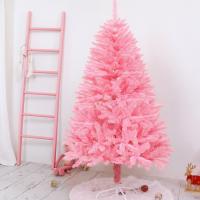 Pvc クリスマスツリー ピンク 一つ