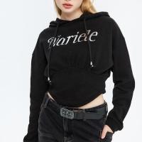 Polyester Waist-controlled & With Siamese Cap Women Sweatshirts PC