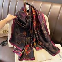 Polyester Zijden sjaal Afgedrukt verschillende kleur en patroon naar keuze stuk