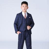 Viskose & Polyester Junge Freizeit Anzug, Plaid, mehr Farben zur Auswahl,  Festgelegt