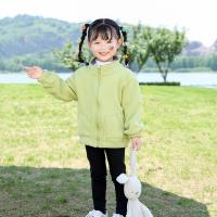 Polyester Sweatshirts pour enfants Solide plus de couleurs pour le choix pièce