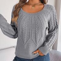 Acrylic Women Sweater & loose Solid PC