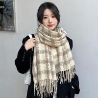 Polyester Women Scarf can be use as shawl & thermal plaid PC