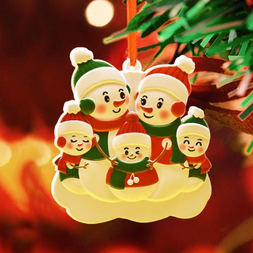 Pryskyřice Vánoční strom závěsné dekorace kus