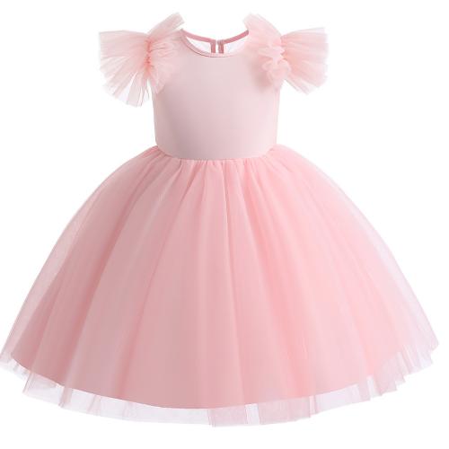 Polyester Girl One-piece Dress Cute & for girl PC