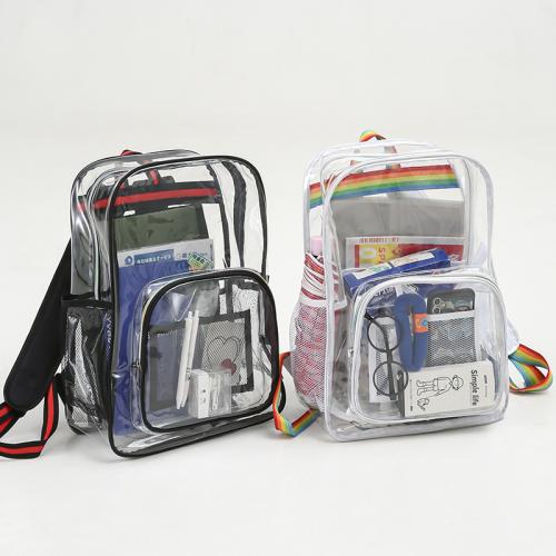 PVC Backpack waterproof & transparent PC