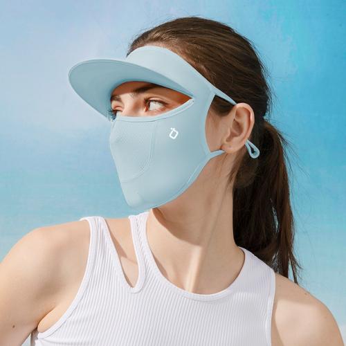 Polyamide Face Cover Sun Hat anti ultraviolet Solid : PC