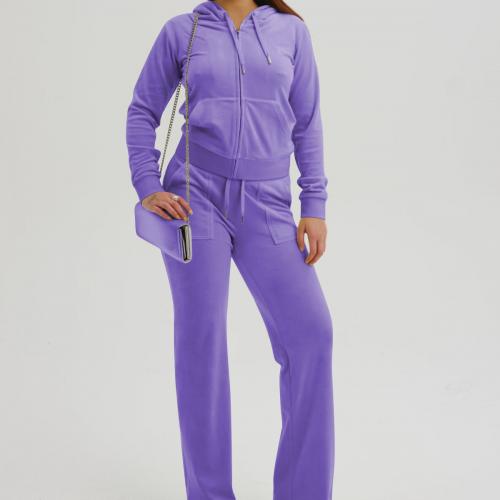 Poliéster Conjunto casual de las mujeres, Pantalones & parte superior, más colores para elegir,  Conjunto