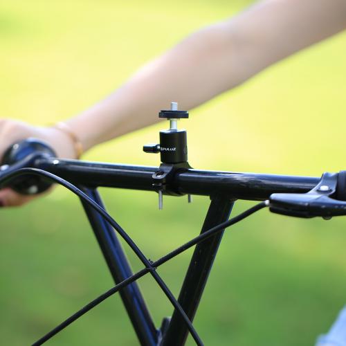 Alliage d’aluminium Support de téléphone portable de bicyclette Noir pièce