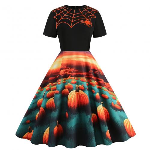 Elastischer Digitaldruck Einteiliges Kleid, Gedruckt, unterschiedliche Farbe und Muster für die Wahl, mehr Farben zur Auswahl,  Stück