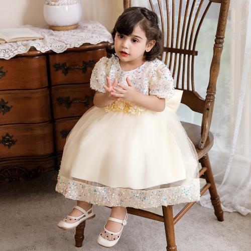 Polyester & Cotton Princess Baby Skirt with bowknot PC