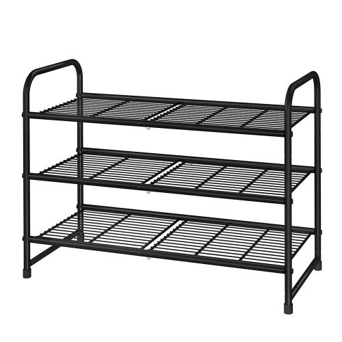 Iron Multilayer & adjustable Shoes Rack Organizer for storage PC