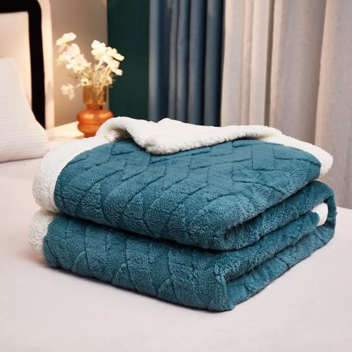 Polyester Soft Blanket thicken & thermal patchwork PC