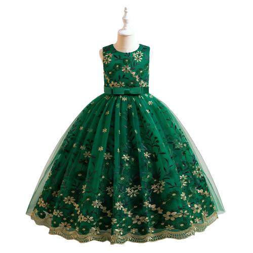 Gaze & Baumwolle Mädchen einteiliges Kleid, Gedruckt, Solide, mehr Farben zur Auswahl,  Stück