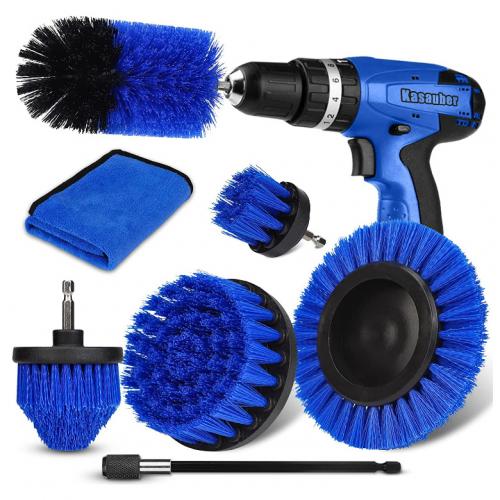 Polypropylene-PP dedusting & Electric Cleaning Brushes seven piece Set