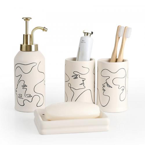Ceramics Washing Set for bathroom & four piece Set