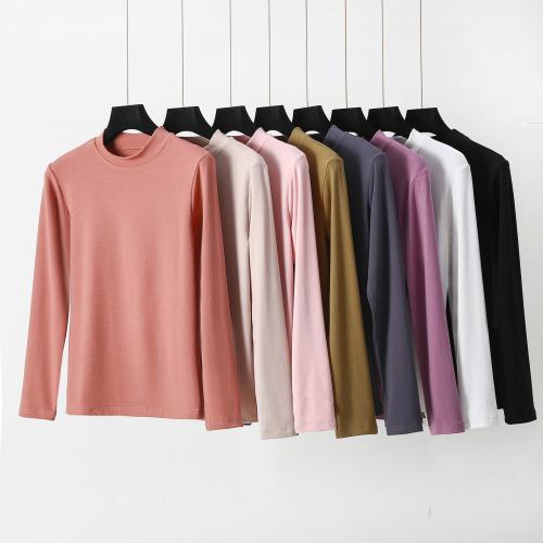 綿 ベースシャツ 単色 選択のためのより多くの色 一つ