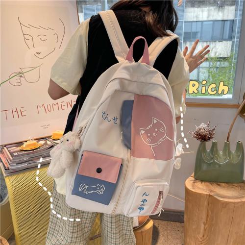 Nylon Backpack Polyester Chats plus de couleurs pour le choix pièce