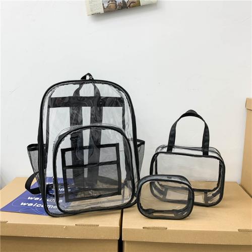 PC-Polycarbonate Bag Suit three piece & waterproof & transparent Set