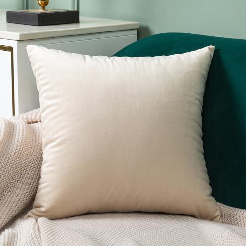 Suede Throw Pillow Covers without pillow inner Solid PC