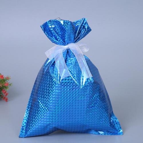 プラスチック クリスマススガーバッグ 選択のための異なる色とパターン 一つ