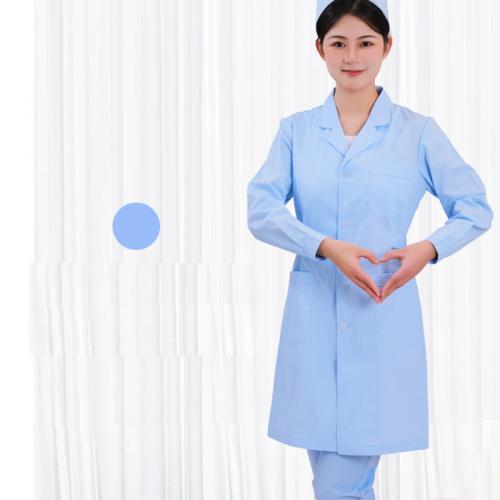 Coton Uniforme d’infirmière Solide plus de couleurs pour le choix pièce