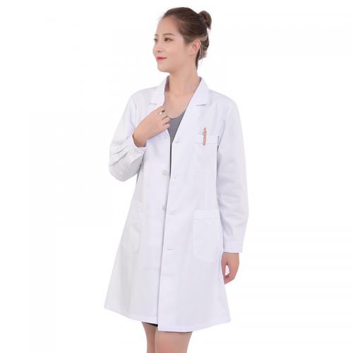 Baumwolle Krankenschwester Uniform, Solide, Weiß,  Stück