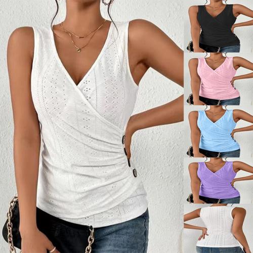 Polyester Slim Women Short Sleeve T-Shirts & breathable Solid PC