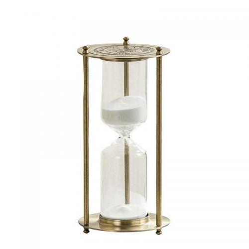 Metal & Glass Hourglass Timer for home decoration PC