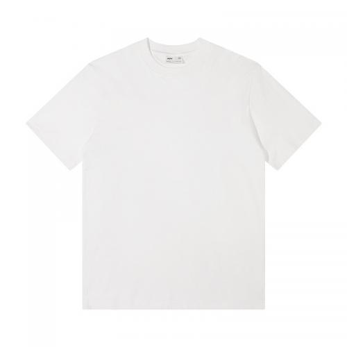 Cotton Couple T-shirt & unisex & breathable Solid PC