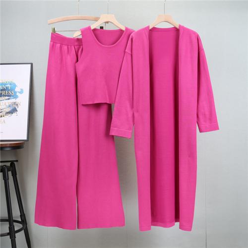 Polyester Vrouwen Casual Set Broek & camis & Boven meer kleuren naar keuze Instellen