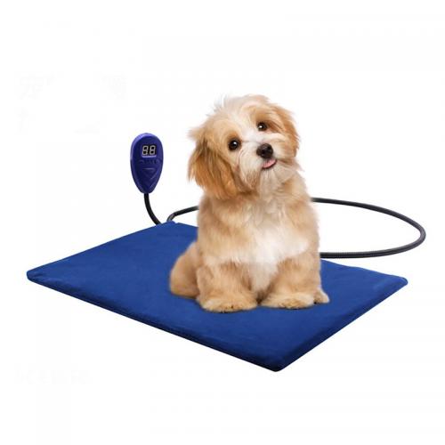Plush & PVC Waterproof Pet Electric Heating Mat different power plug style for choose & thermal Solid PC
