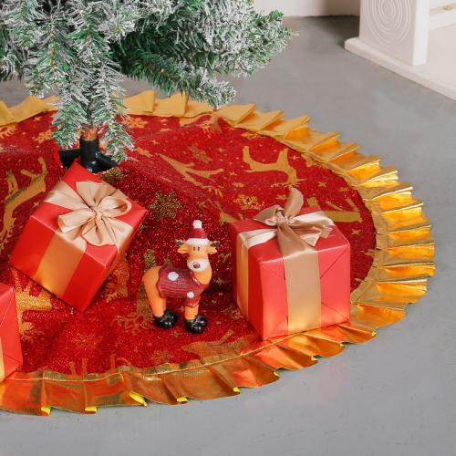 Hadříkem Vánoční strom sukně Stampato různé barvy a vzor pro výběr kus