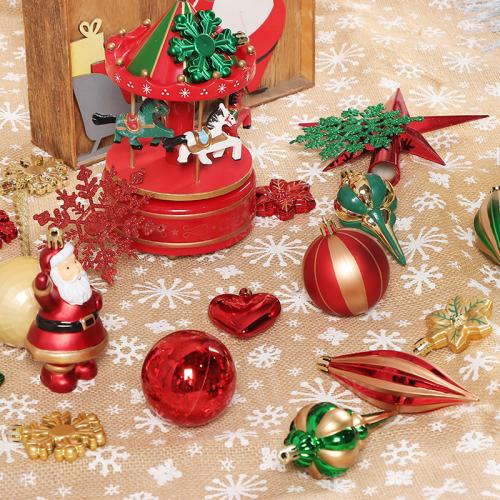 Poliestireno Árbol de Navidad colgando de la decoración, Pintado, más colores para elegir,  Conjunto