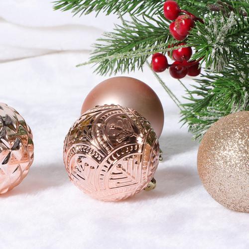 Polystyrène Décoration suspendue d’arbre de Noël Peint plus de couleurs pour le choix Boîte